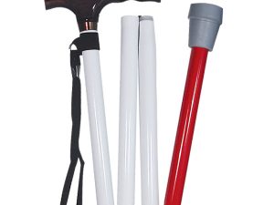 VIP Adjustable Folding Support Cane T-Handle 33" to 37"