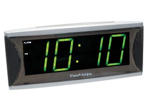 Super Loud 1.8 inch Green LED Alarm Clock