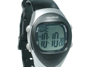 Unisex New Age 4 Alarm Talking Watch - English
