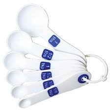 Big Number Measuring Spoons