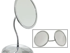 DoubleVision 10X & 5X Magnifying Mirror with Suction Cups