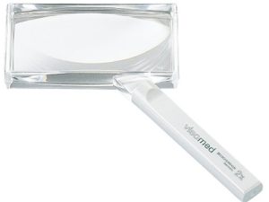 2X / 3.9D Eschenbach Visomed Hand-Held Magnifier - 100 x 50mm