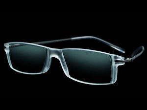 +1 Diopter Eschenbach Mini Frame 2 Progressive Reader - Gun Metal