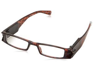+1.5 Diopter Eschenbach LightSpecs LED Lighted Reading Glasses - Tortoise - Liberty