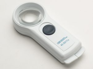 11X COIL LED Lighted Pocket Magnifier - 1.57 Inch Lens