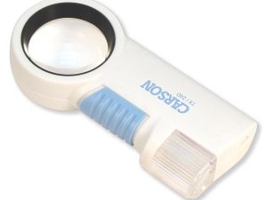 7X Carson LED Lighted Pocket Magnifier - 1.5 Inch Lens