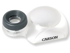 3X / 12X Carson DualView Bright Field Dome Magnifier