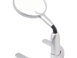 2X MagniLamp Lighted Detachable Flex Stand Magnifier