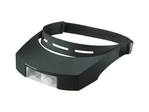 Eschenbach Headband Visor Magnifier 1.7X Powered