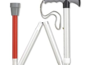Adjustable Height Aluminum Folding Support Cane 33-37 Inches