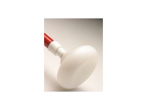 Ambutech Jumbo Roller Cane Tip: 1/2 Inch Hook On Style