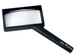 2X / 6D Schweizer Sempral Rectangular Magnifier