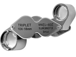 Dual 10x - 20x Jeweler's Loupe