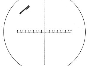 Eschenbach Cross Hair Scale 1152-01