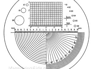 Eschenbach Metric Hole Scale 1152-02