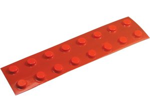 16 Small Orange Round Locator Bumps