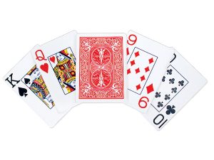 Braille Low Vision Plastic Playing Cards