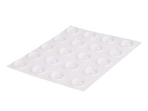 20 Small Transparent Round Bumps