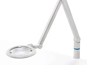 Eschenbach VarioLED+ Lamp 2.5X /6D Magnifier Table Camp 5.2 Inch Lens 2777-6