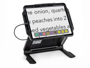 Eschenbach Optaro XL - Portable Video Magnifier for 13" iPad w/Universal Stand