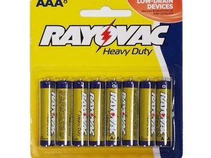 RAYOVAC - AAA Super Heavy Duty Battery - 8 Pack