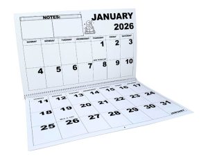 2026 Jumbo Large Print Calendar