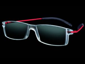 '+1 Diopter Eschenbach Mini Frame 2 Progressive Reader - Red