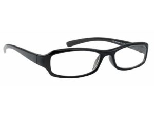 '+5 Reading Glasses Black Frame