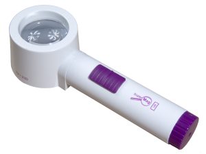 7X / 28D SuperMag LED Lighted Hand Held, Stand Magnifier - 1.9 Inch Lens