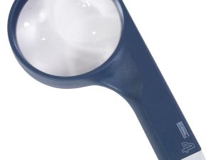 4X Coil Hand Magnifier 3.25 Inch Lens