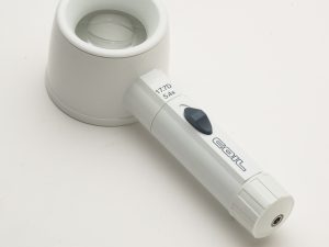 5.4X / 17.7D COIL Raylite Xenon Electric Illuminated Magnifier   - 1.75 Inch Lens