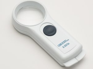 3X COIL LED Lighted Pocket Magnifier - 1.88 Inch Lens