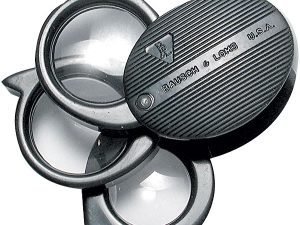 Bausch & Lomb 5X, 7X, 9X and 21X - 3 Lens Pocket Magnifier