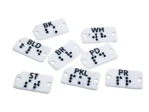 Braille Clothing Identifiers