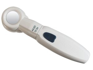 12.0X COIL Raylite Duo LED Hand Held, Stand Magnifier 1.2 Inch Lens