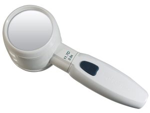 3.9X COIL Raylite Duo LED Hand Held, Stand Magnifier 2.3 Inch Lens