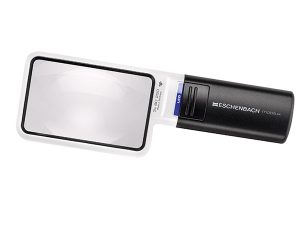 Eschenbach 3X Mobilux LED Lighted Pocket Magnifier- Rectangle