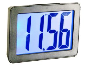 Jumbo LCD Display Alarm Clock with 9 Alarm Sounds
