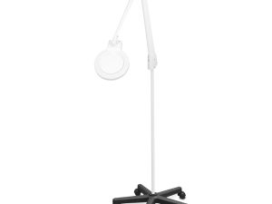 Dazor 2.25X / 5 Diopter LED Circline Mobile Floor Stand Magnifier (42")
