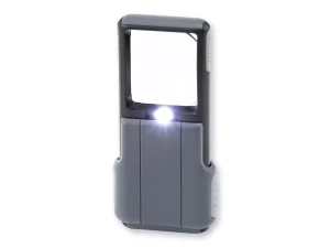 Carson 5X LED Lighted Pocket Magnifier