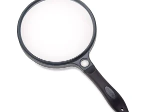 2X / 11.5X Carson 5 Inch Round Hand Magnifier