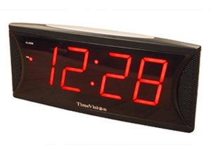 Super Loud 2 Inch Red LED Alarm Clock