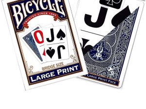 Bicycle Large Print Super Jumbo Playing Cards - Bridge