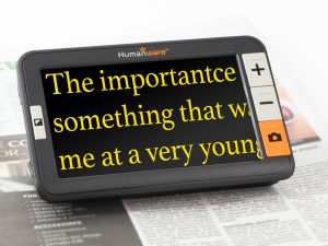 Humanware Explore 5 - Ultra-Portable 5" Digital Color Portable Video Magnifier