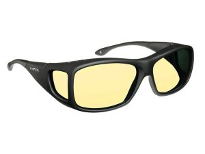 Haven Night Drivers FitOver Glasses: Rectanglar - Medium Frame
