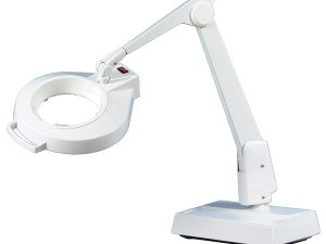 Dazor 2.25X / 5 Diopter LED Circline Desk Base Magnifier (28")