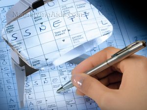 2.8X Eschenbach Scribolux - 100 x 75 mm Lens Size