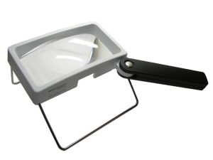 Eschenbach 2.8X Rectangular Magnifier with Stand