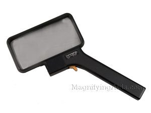 2X Illuminated Rectangular with 4X Bifocal - 2 x 4 Inch Lens