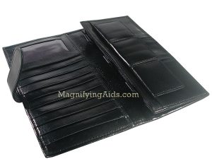 Soft Leather Hold Everything Organizer Wallet - Brown